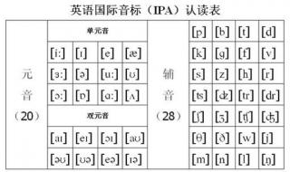 48个音标咋读