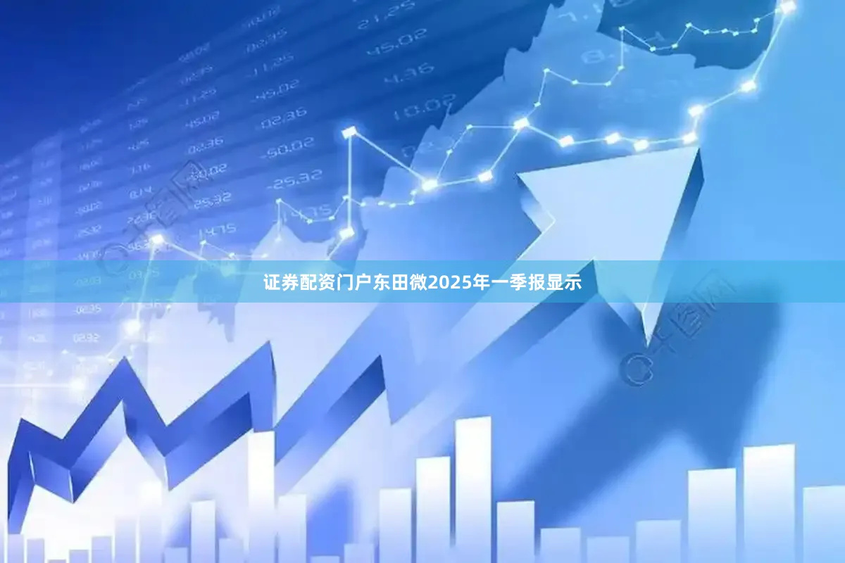 证券配资门户东田微2025年一季报显示